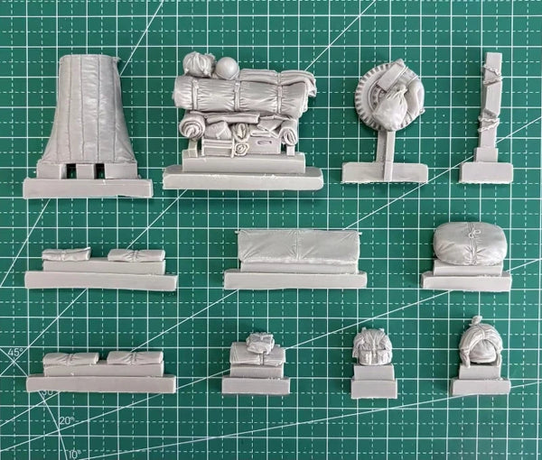 1/35 Cold War Soviet Field Vehicle, Resin Model Vehicle Kit, Unassembled and Unpainted
