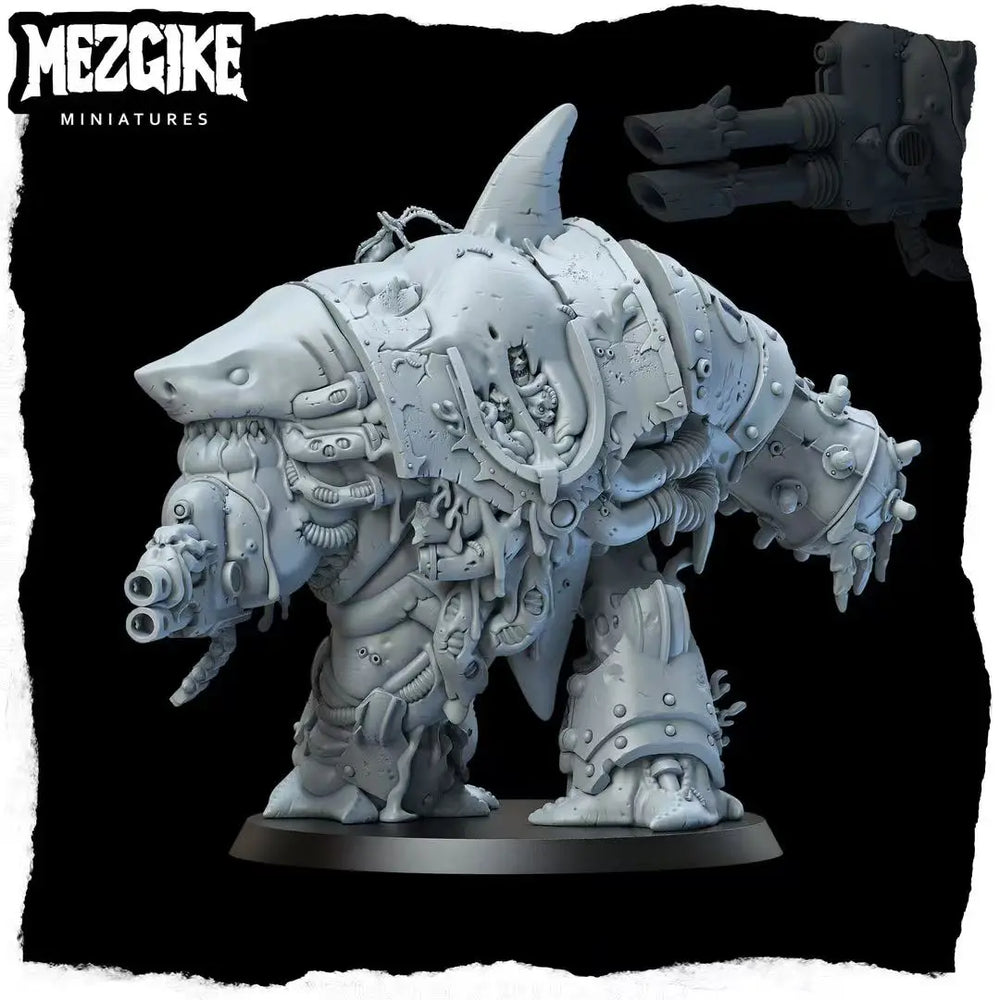 32mm Abhorrent Dredgebrute, Resin Model Figure Kit, Fantasy Theme, Unassembled and Unpainted