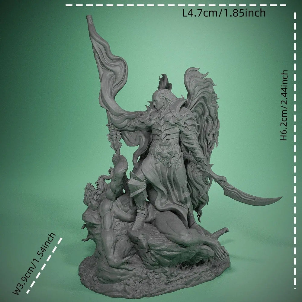 62mm Succubus Demon, Resin Model Figure Kit, Fantasy Theme, Unassembled and Unpainted