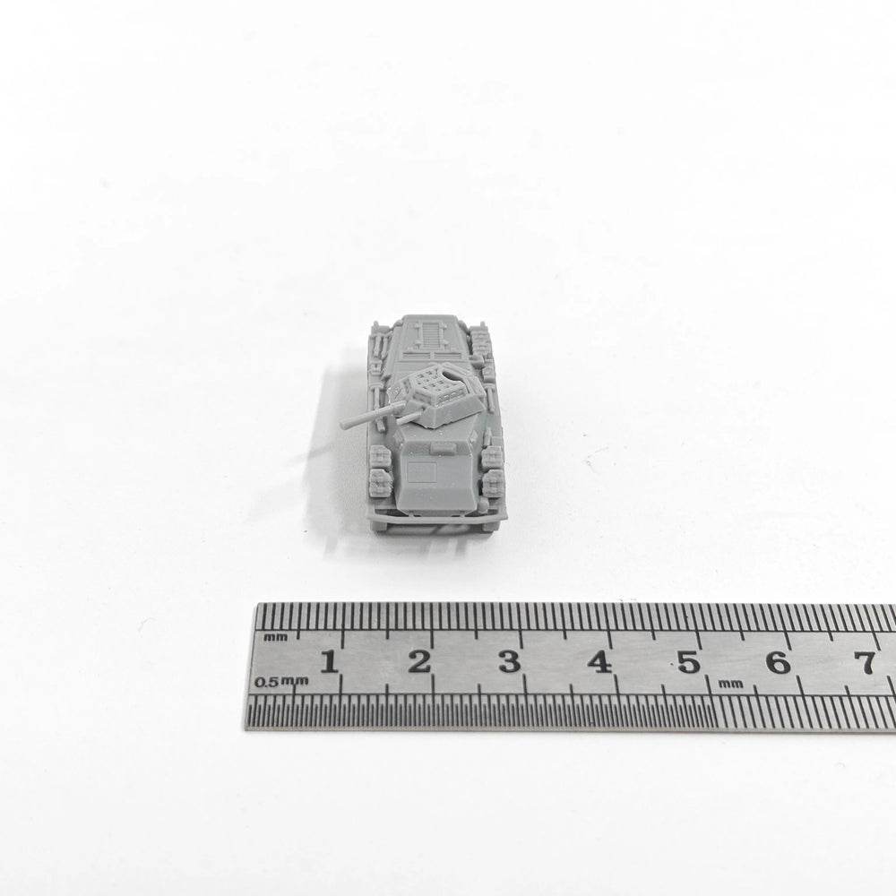 1/144 WWII German Sd.Kfz.234/1 Armored Car, Resin Model Vehicle Kit, Unassembled and Unpainted