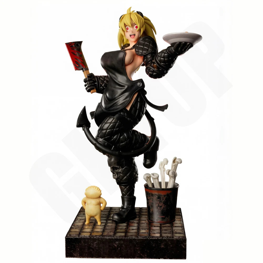 1/24 Demon Maid Warrior, 2 Figures, Resin Model Figure Kit, Fantasy Theme, Unassembled and Unpainted