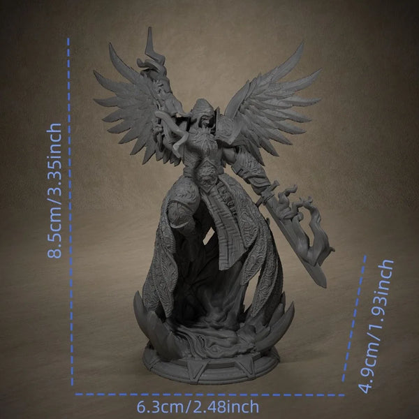 85mm Justice Angel Edridion, Resin Model Figure Kit, Fantasy Theme, Unassembled and Unpainted