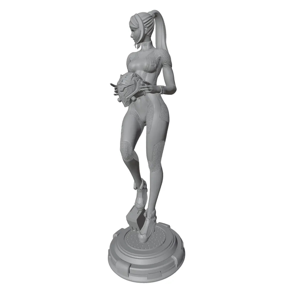 Modern Female Tactical Warrior — 1/24 Resin Figure