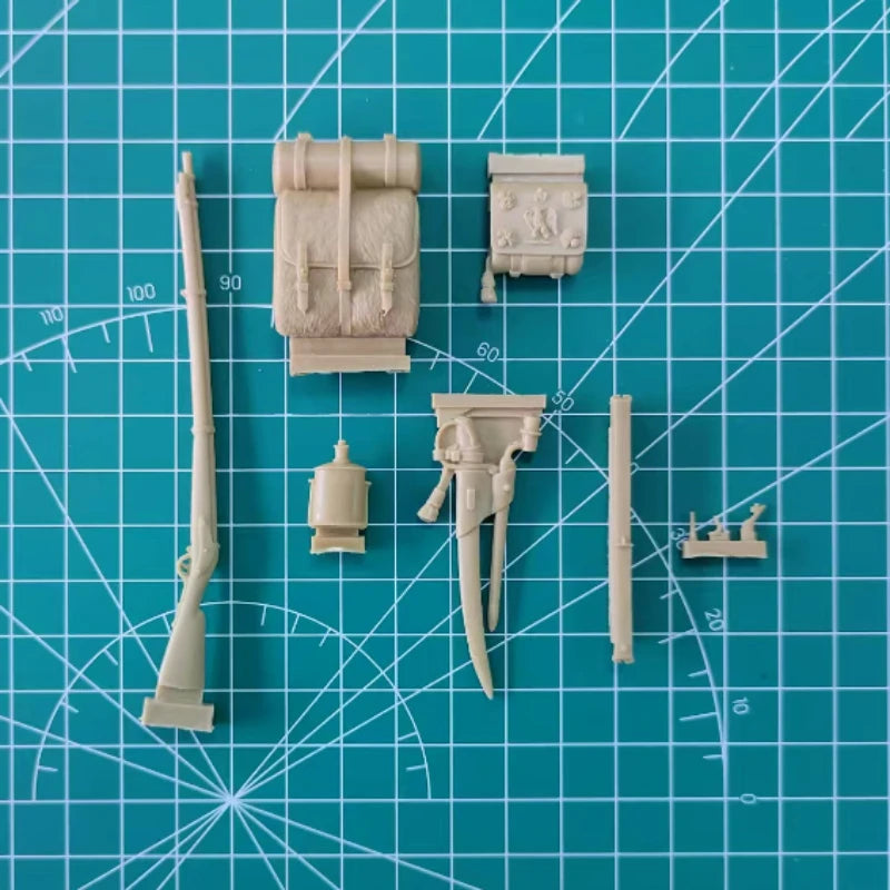120mm Napoleonic British Grenadier Guard, Resin Model Figure Kit, Unassembled and Unpainted