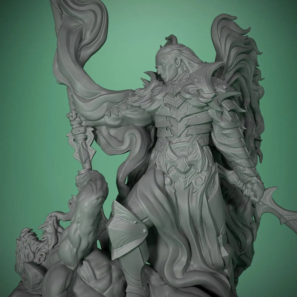 62mm Succubus Demon, Resin Model Figure Kit, Fantasy Theme, Unassembled and Unpainted