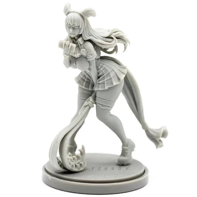 38mm Military Girl, Resin Model Figure Kit, Anime Theme, Unassembled and Unpainted