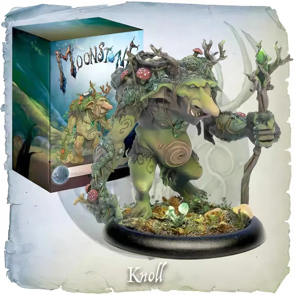MoonStone Knoll the Troll, Resin Model Figure Kit, Fantasy Theme, Unassembled and Unpainted