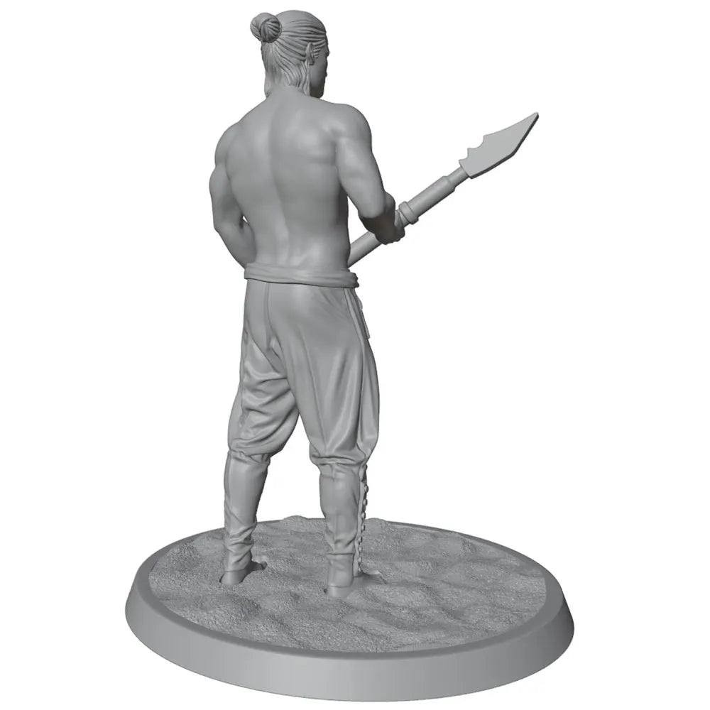 75mm Pirate Sailor Warrior, Resin Model Figure Kit, Fantasy Theme, Unassembled and Unpainted