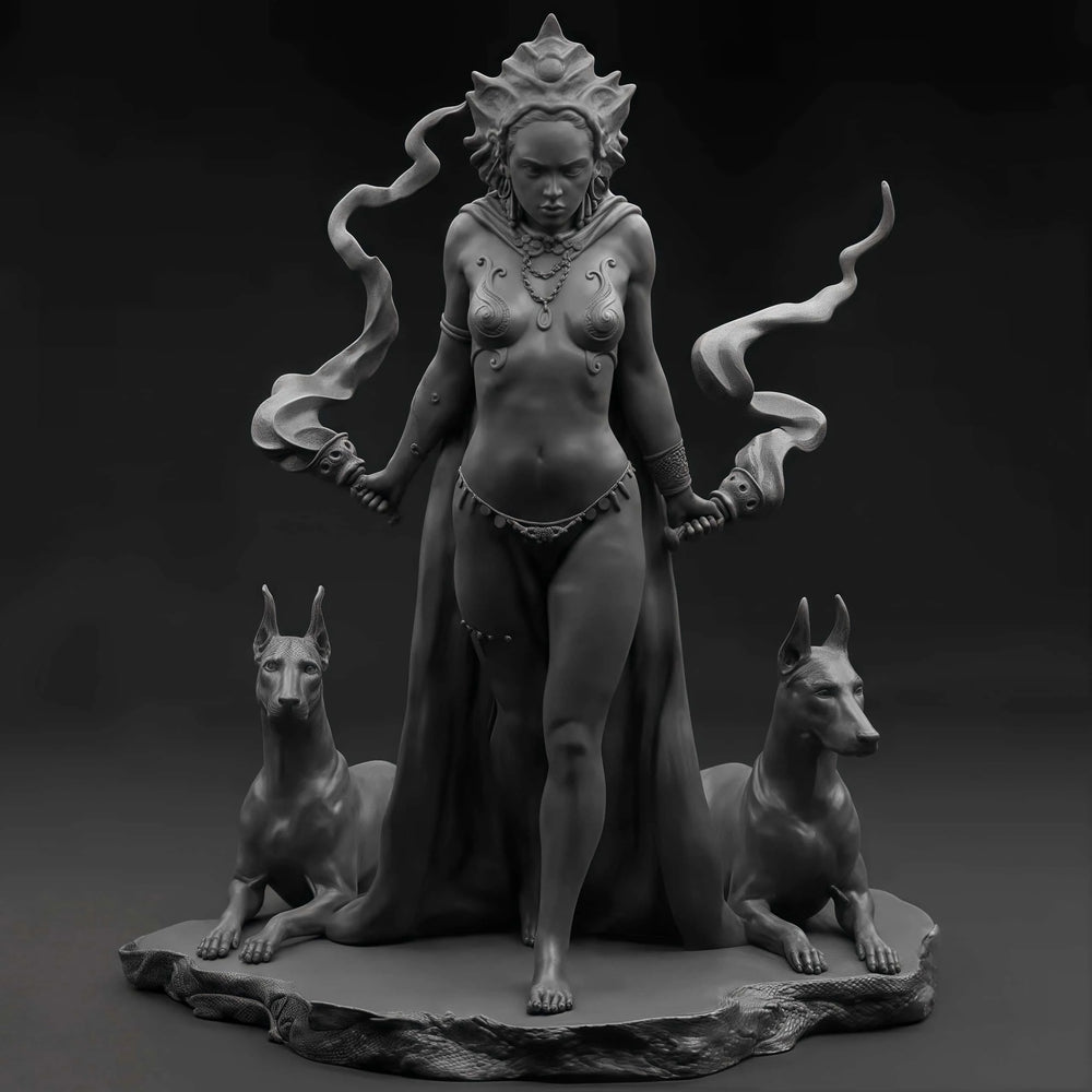 1/24 Goddess, Resin Model Figure Kit, Fantasy Theme, Unassembled and Unpainted
