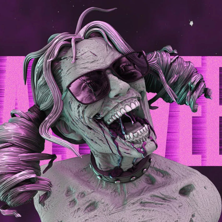 1/6 Zombie Undead, Resin Model Bust Kit, Fantasy Theme, Unassembled and Unpainted