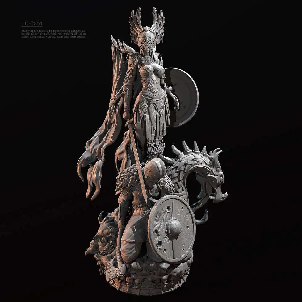 1/32 Goddess, Resin Model Figure Kit, Fantasy Theme, Unassembled and Unpainted