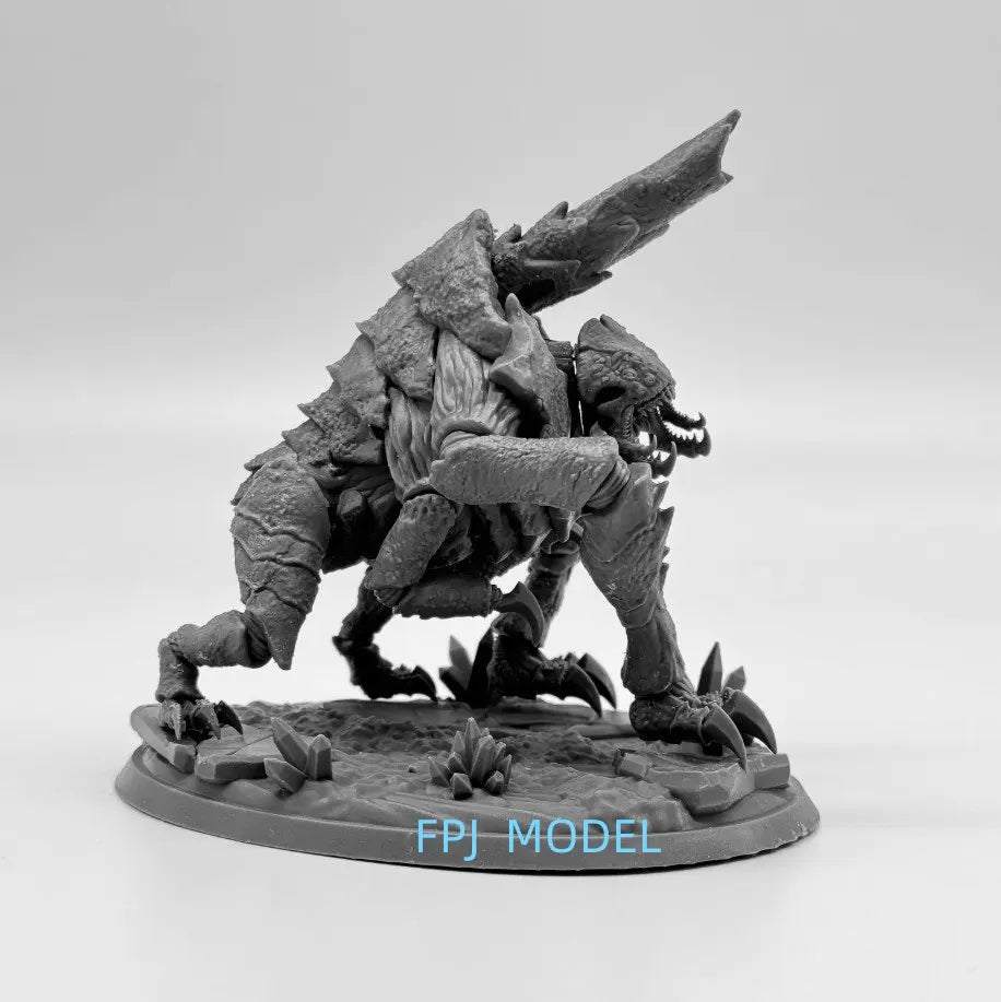 28mm Xenarid Fluxus Demon, Resin Model Figure Kit, Fantasy Theme, Unassembled and Unpainted