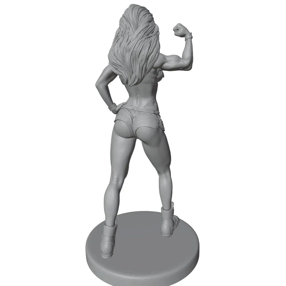 1/24 Athletic Pin-up, Resin Model Figure Kit, Unassembled and Unpainted