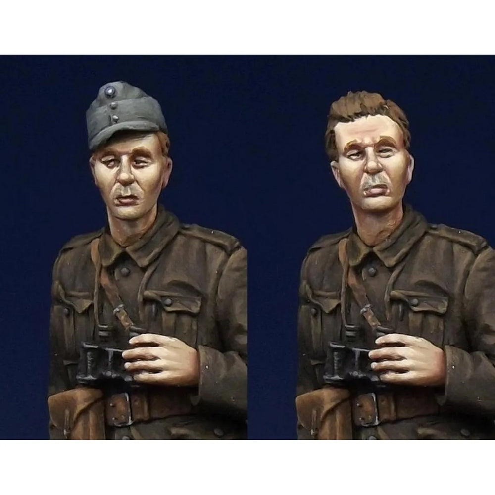 1/35 WWII Finnish Tank Crew, 6 Figures, Resin Model Figure Kit, Unassembled and Unpainted