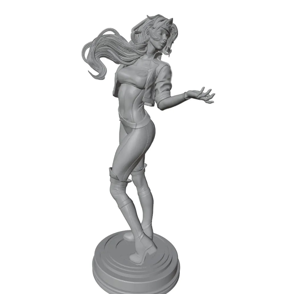 250mm Adult Pinup, Resin Model Figure Kit, Unassembled and Unpainted