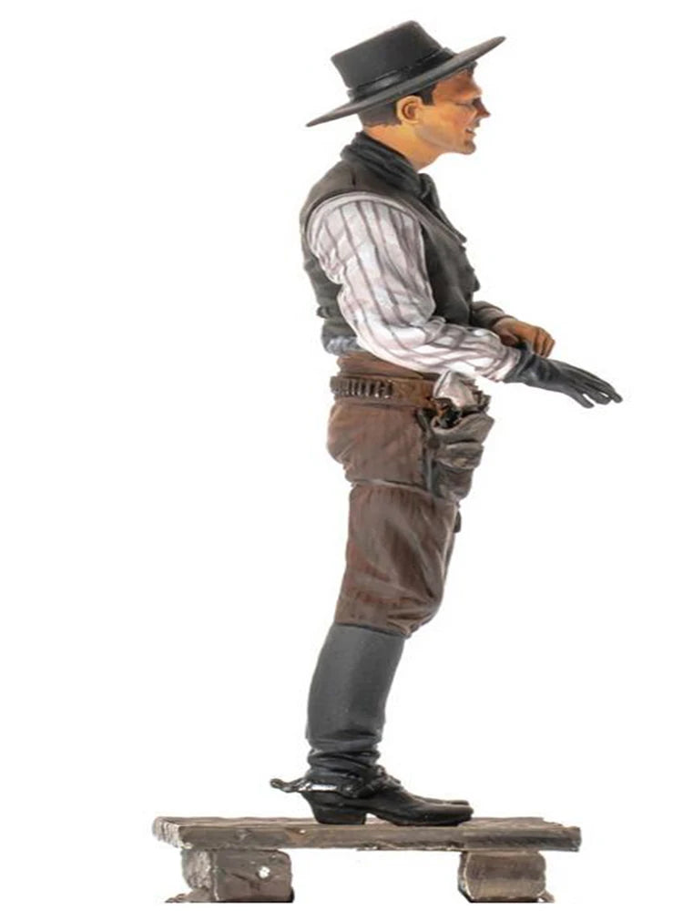 1/32 American Civil War Cowboy Gunslinger, Resin Model Figure Kit, Unassembled and Unpainted