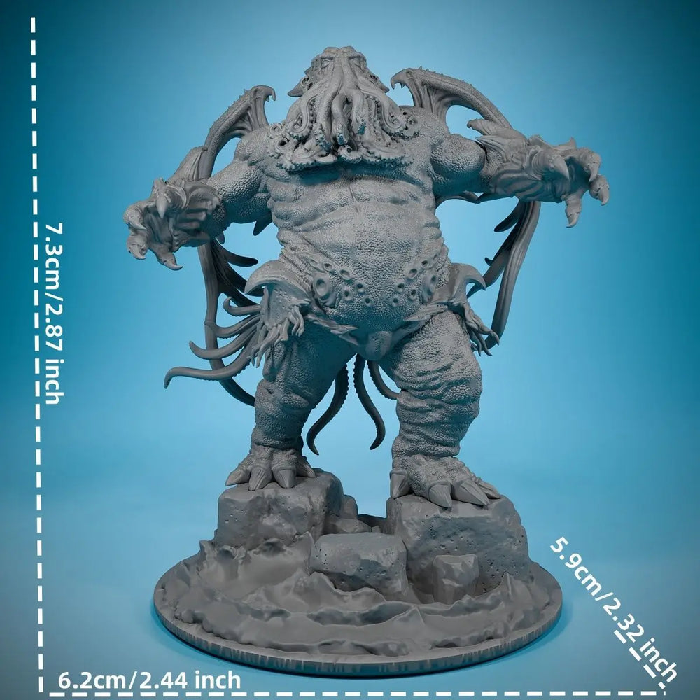 73mm Elder Gods, Resin Model Figure Kit, Mythology Theme, Unassembled and Unpainted