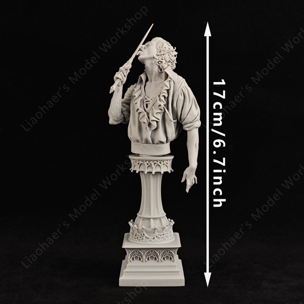 1/10 Astarion, Resin Model Bust Kit, Fantasy Theme, Unassembled and Unpainted