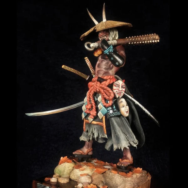 1/20 Oni Warrior, Resin Model Figure Kit, Fantasy Theme, Unassembled and Unpainted