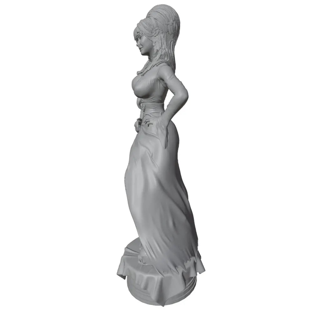250mm Female Figurines, Resin Model Figure Kit, Fantasy Theme, Unassembled and Unpainted