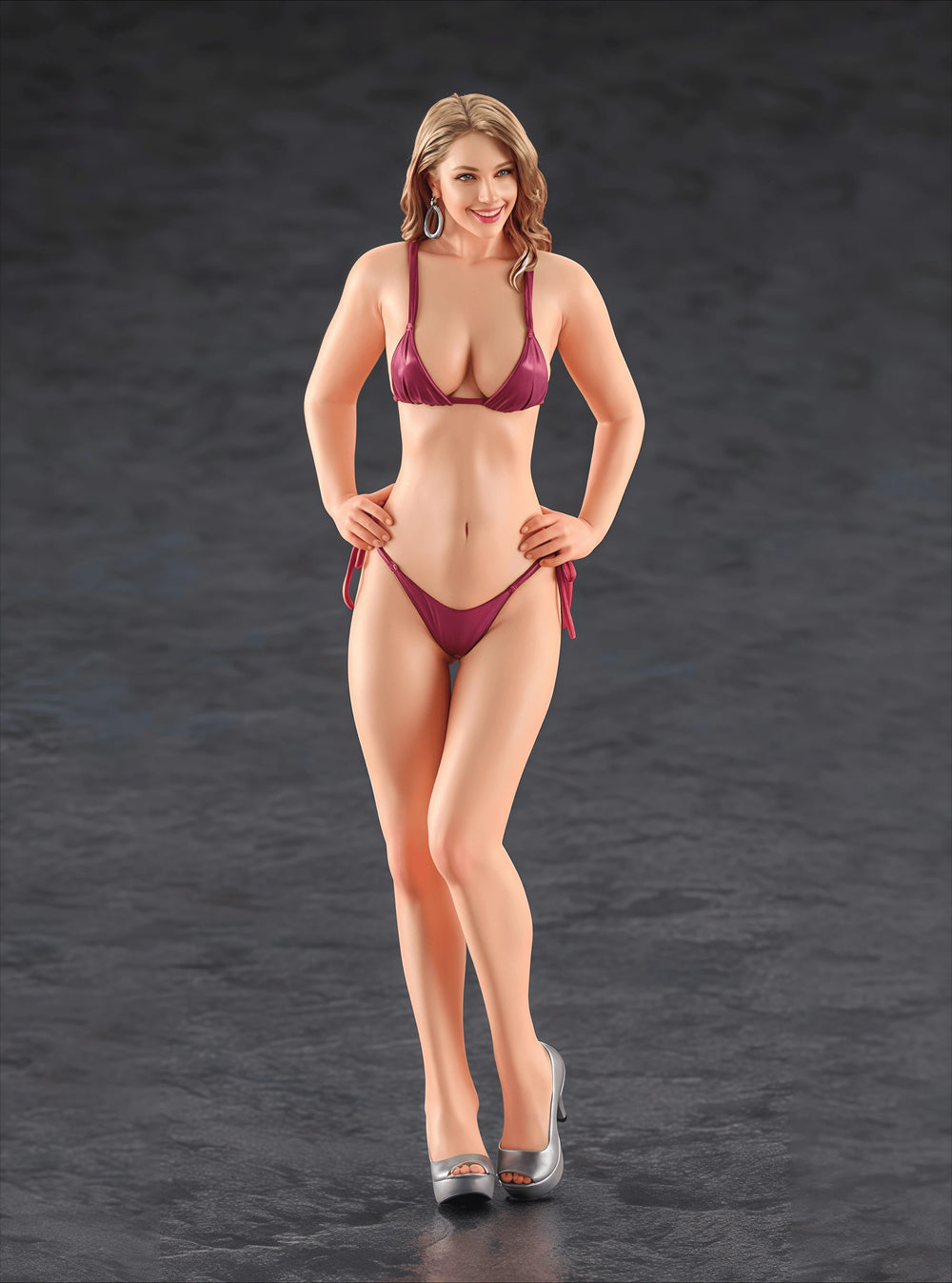 1/35 Cheerleader in Athletic Wear, Resin Model Figure Kit, Unassembled and Unpainted
