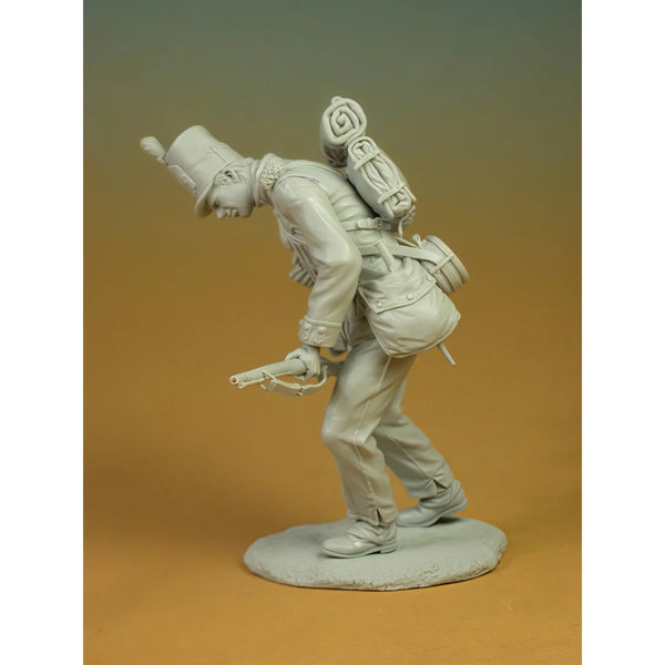 75mm Napoleonic British Foot Guards Private 1809, Resin Model Figure Kit, Unassembled and Unpainted