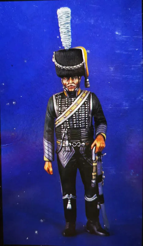 1/16 Napoleonic British Officer in Dress Uniform, Resin Model Figure Kit, Unassembled and Unpainted