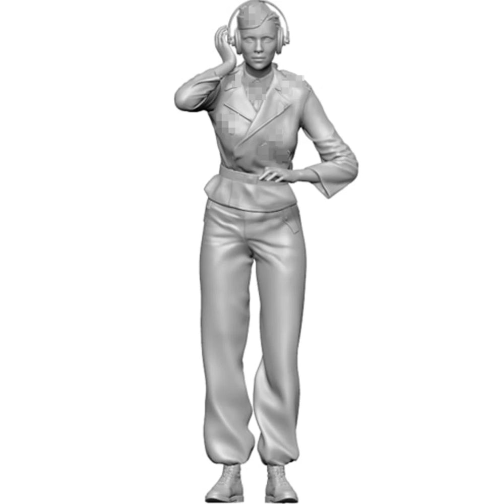 1/35 WWII Civilian Women in Casual Poses, 3 Figures, Resin Model Figure Kit, Unassembled and Unpainted