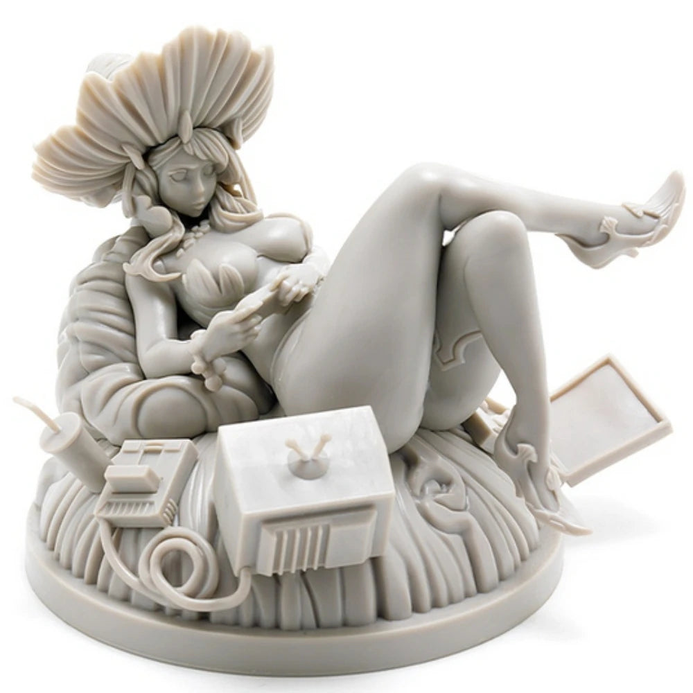 54mm Beauty Soldier, Resin Model Figure Kit, Unassembled and Unpainted
