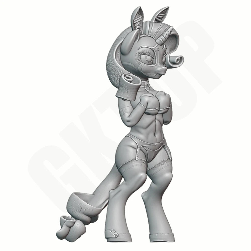 1/24 Rarity Fanart Unicorn, Resin Model Figure Kit, Fantasy Theme, Unassembled and Unpainted