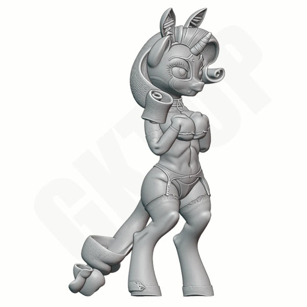 1/24 Rarity Fanart Unicorn, Resin Model Figure Kit, Fantasy Theme, Unassembled and Unpainted