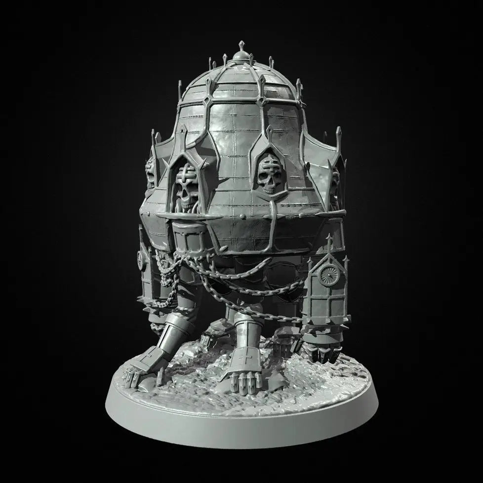 60mm Gothic Armored Warrior, Resin Model Figure Kit, Fantasy Theme, Unassembled and Unpainted