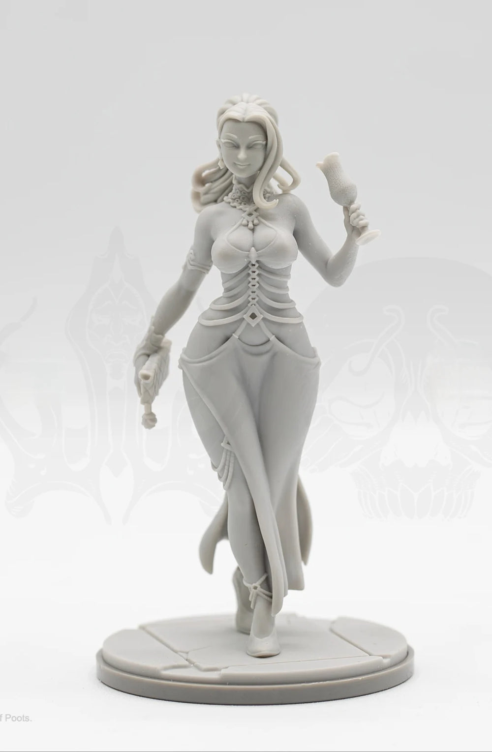 50mm Formal Anime Character, Resin Model Figure Kit, Anime Theme, Unassembled and Unpainted