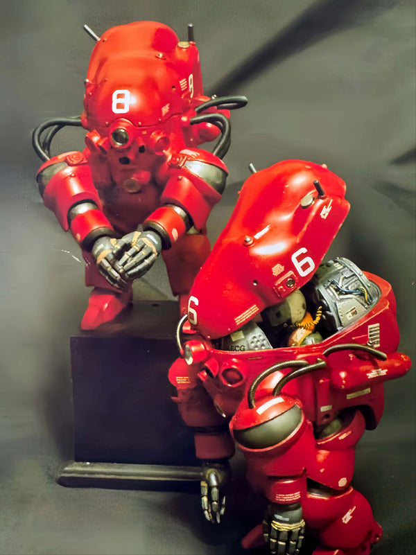 1/20 Power Mech No. 8, Resin Model Mecha Kit, Sci-Fi Theme, Unassembled and Unpainted