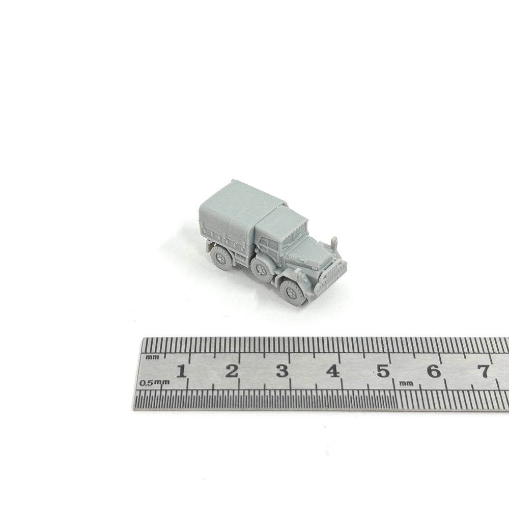 1/144 WWII DAF YA-26 6x6 Military Truck, Resin Model Vehicle Kit, Unassembled and Unpainted