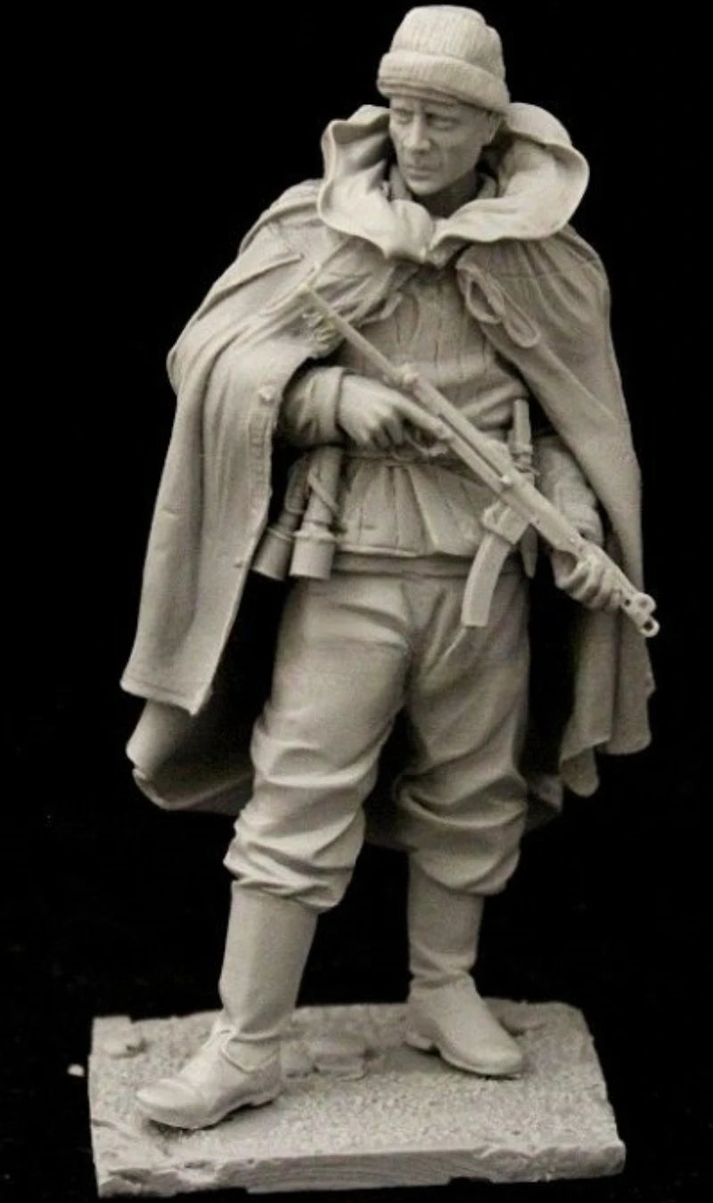 1/24 WWII Soviet Marine Soldier, Resin Model Figure Kit, Unassembled and Unpainted