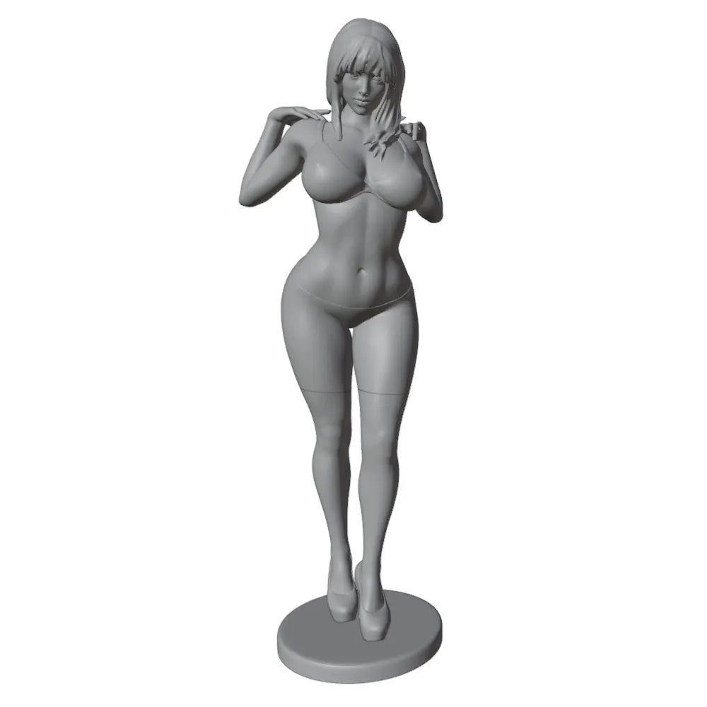 1/24 Female Pinup, 2 Figures, Resin Model Figure Kit, Unassembled and Unpainted