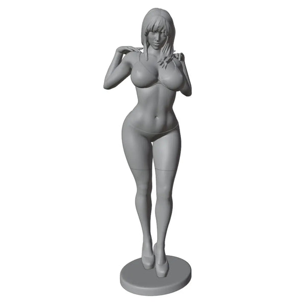 1/24 Female Pinup, 2 Figures, Resin Model Figure Kit, Unassembled and Unpainted