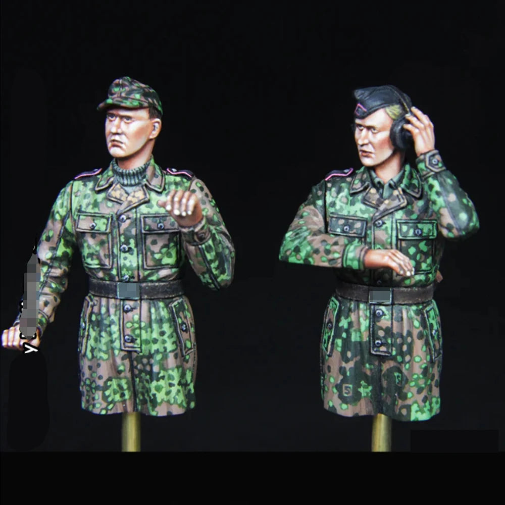 1/35 Modern NATO Soldier Commander, Resin Model Figure Kit, Unassembled and Unpainted