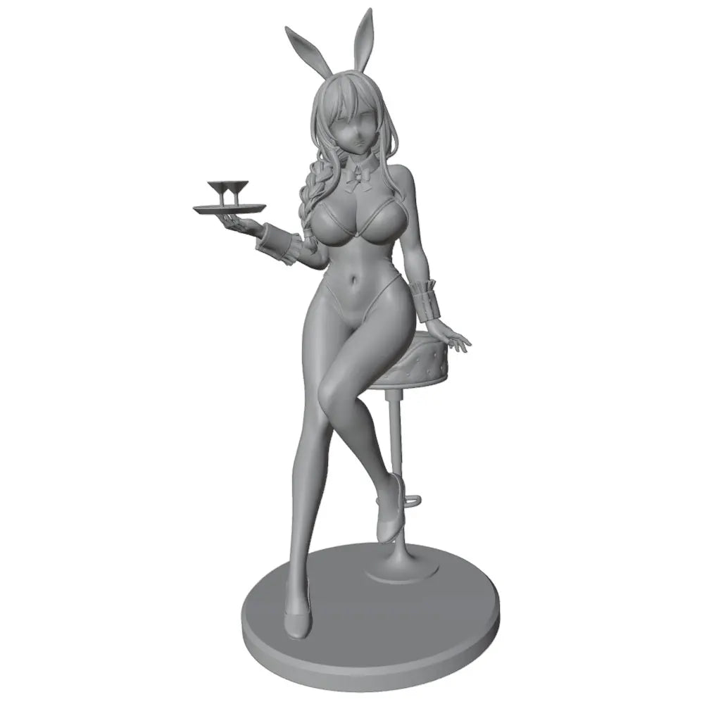 1/24 Bunny Girl Anime, Resin Model Figure Kit, Unassembled and Unpainted