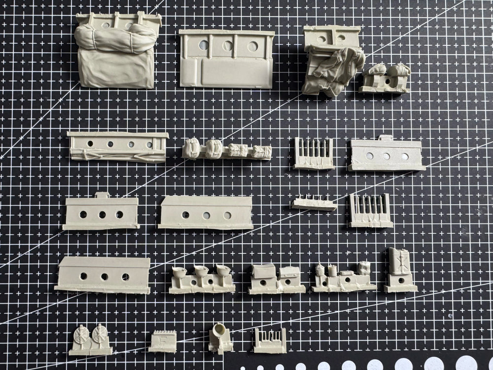1/35 WWII Allied Willis Ambulance, Resin Model Vehicle Kit, Unassembled and Unpainted