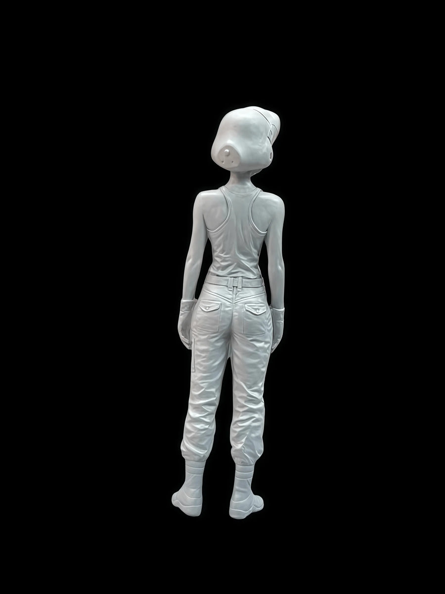 1/35 Casting Resin Model Assembly Kit, GK, Female Astronaut, Unpainted