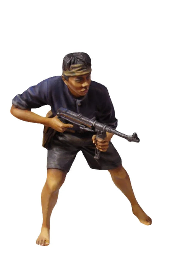 1/35 Vietnam War Fighter, Resin Model Figure Kit, Unassembled and Unpainted