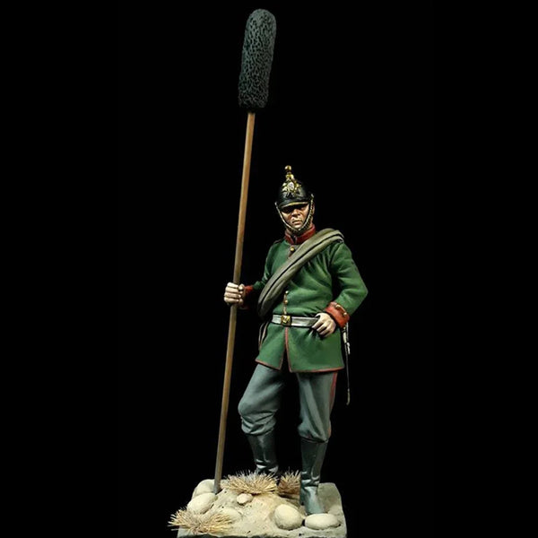 1/24 WWI German Prussian Gunner, Resin Model Figure Kit, Unassembled and Unpainted