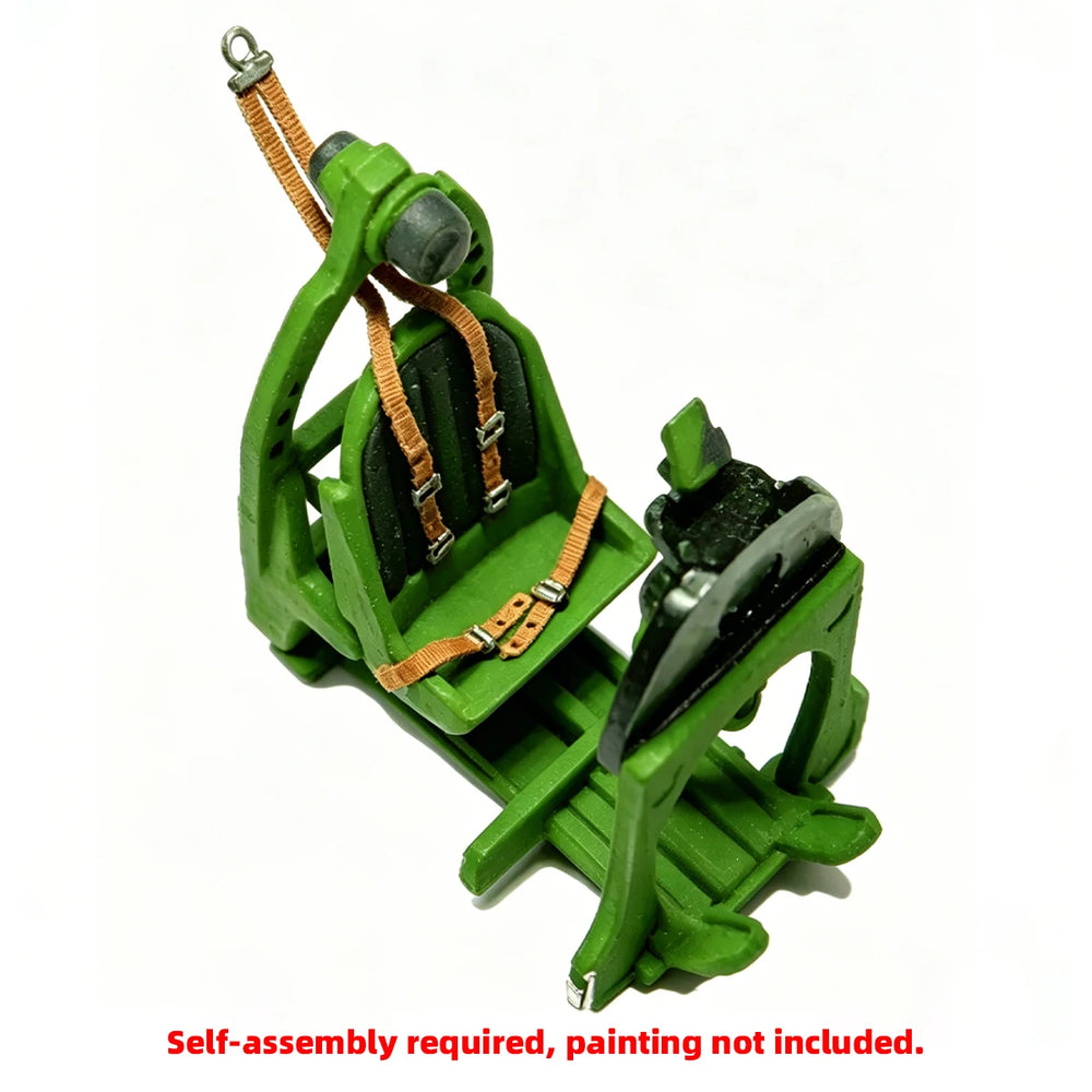 1/32 WWII British Aircraft Pilot Seat, Resin Model Accessory Kit, Unpainted