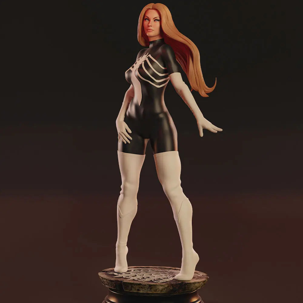 1/24 Fantasy Female Character, Resin Model Figure Kit, Anime Theme, Unassembled and Unpainted