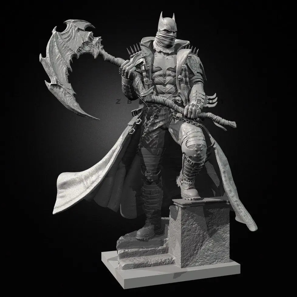 75mm Black Knight, Resin Model Figure Kit, Fantasy Theme, Unassembled and Unpainted