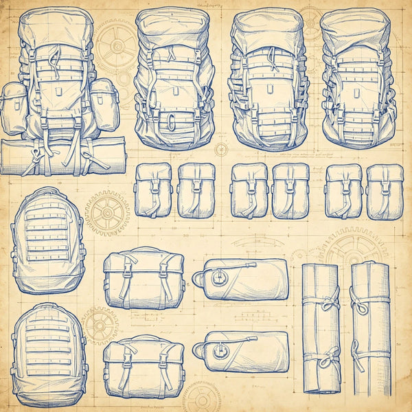 1/35 Modern 1/35 Us Marine Corps Backpack and Equipment Assembly, Resin Model Accessory Kit, Unpainted