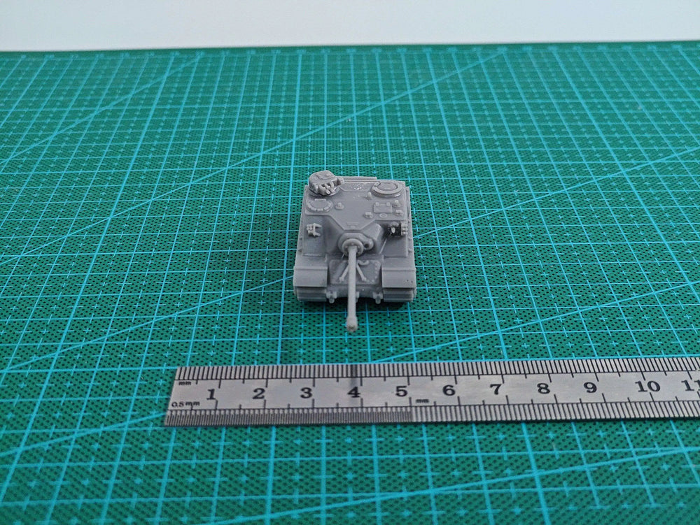 1/144 WWII British A39 Tortoise Heavy Tank, Resin Model Vehicle Kit, Unassembled and Unpainted