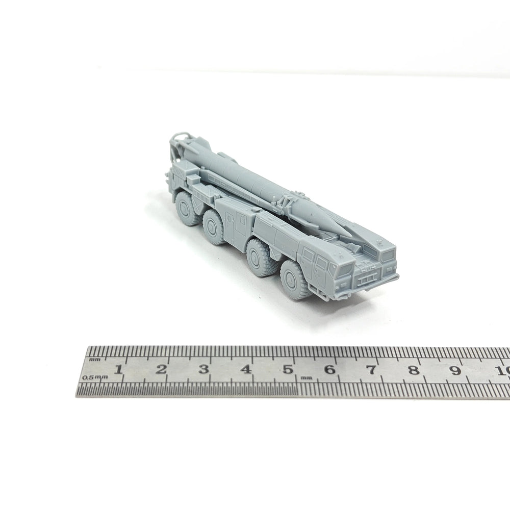 1/144 Cold War Soviet Scud Missile Launcher, Resin Model Vehicle Kit, Unassembled and Unpainted